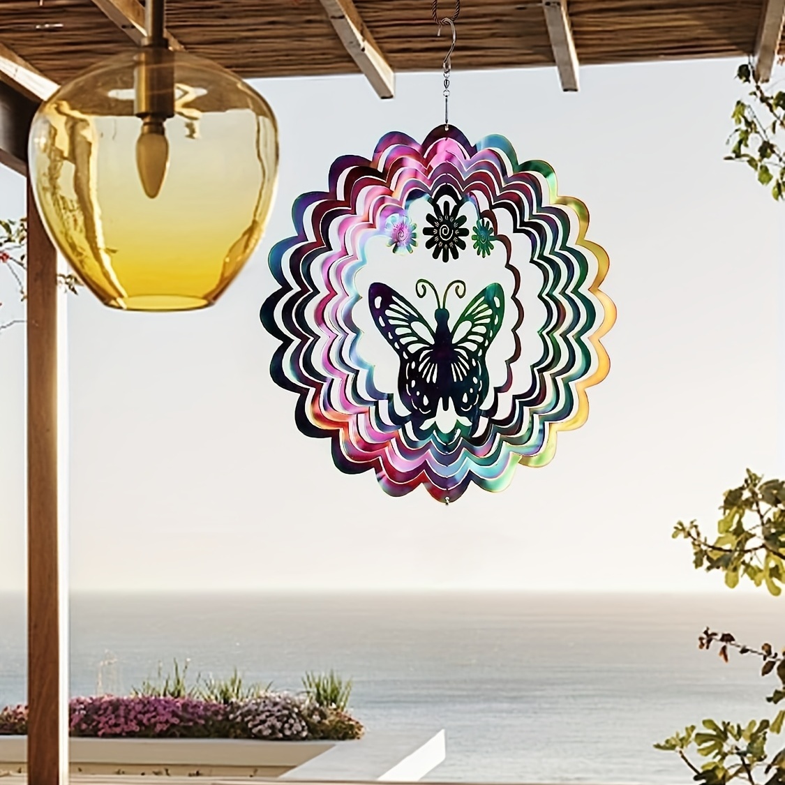 3D Butterfly Wind Spinner