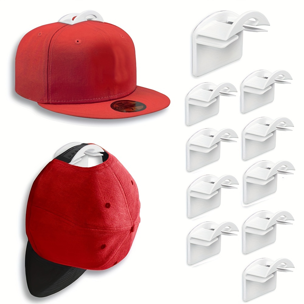 Hat Hooks Wall Hat Racks Baseball Adhesive Hat Hooks - Temu