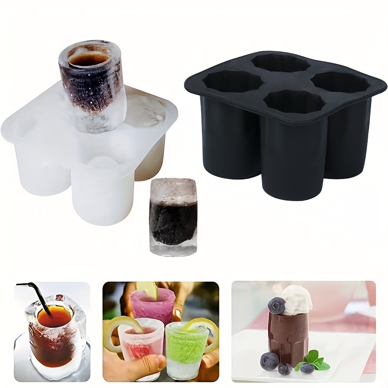 Silicone Ice Cube Maker Large Ball Shape Mold Food Grade Round Tray Bar  Cool Gadgets Novel Kitchen Accessories Making Mould