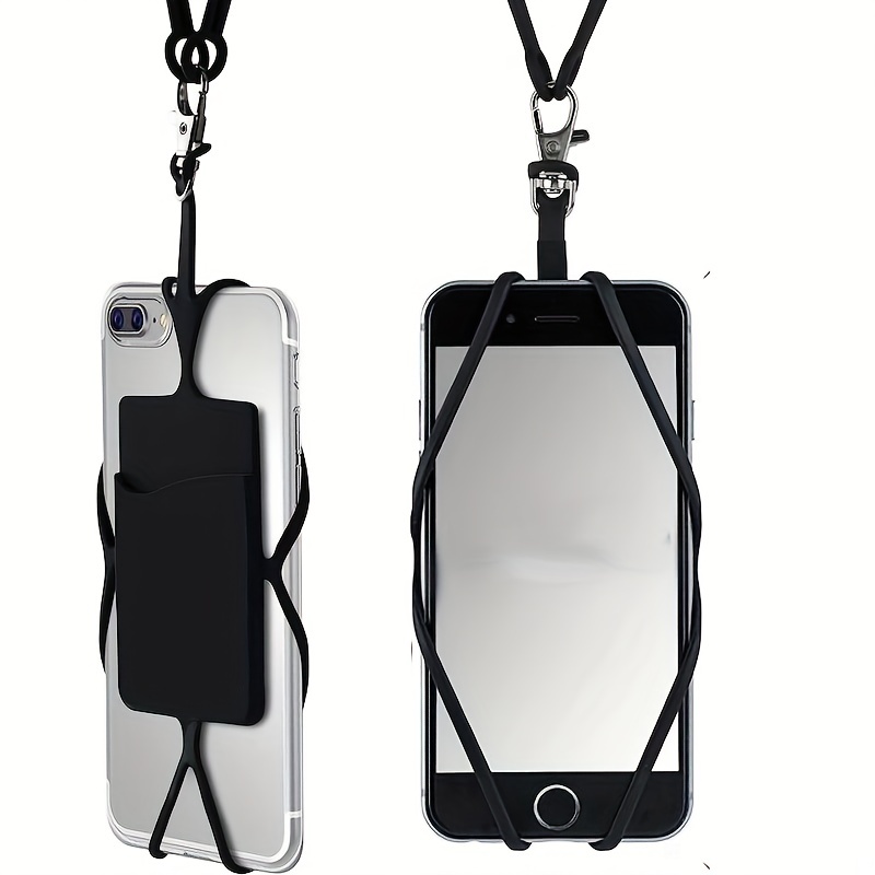 Gear Beast Universal Crossbody Cell Phone Lanyard Compatible with Black