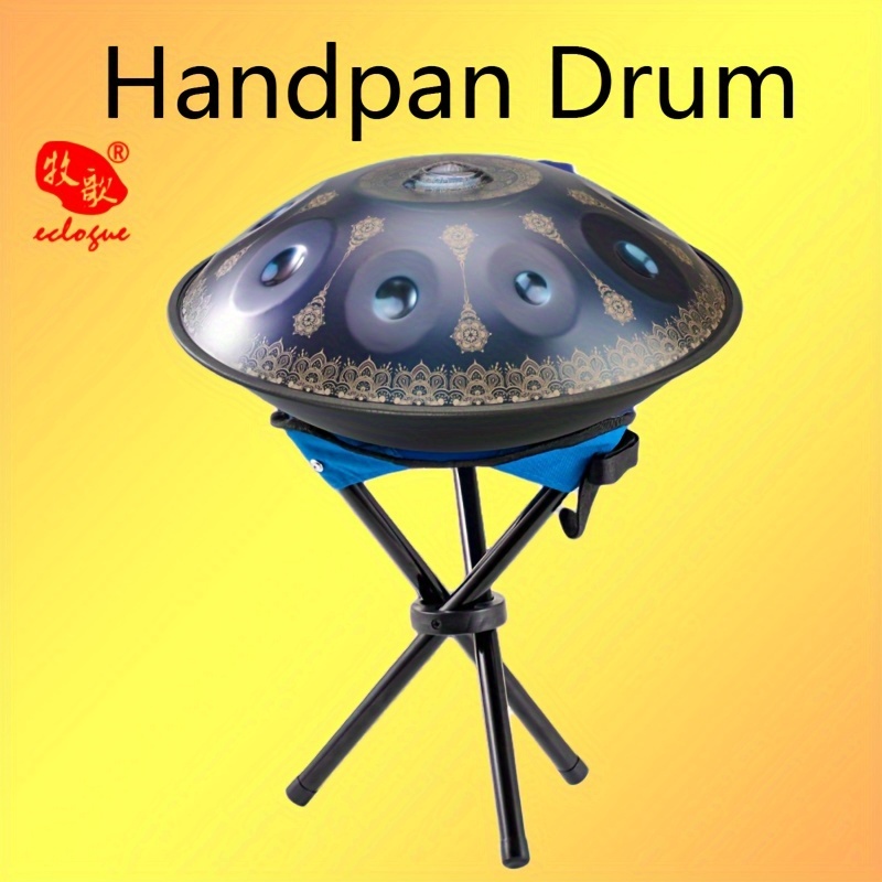 432Hz/440Hz handpan drum 10 notes handmade tambor D minor 22 inch yoga  meditation instrument music drum gift professional - AliExpress