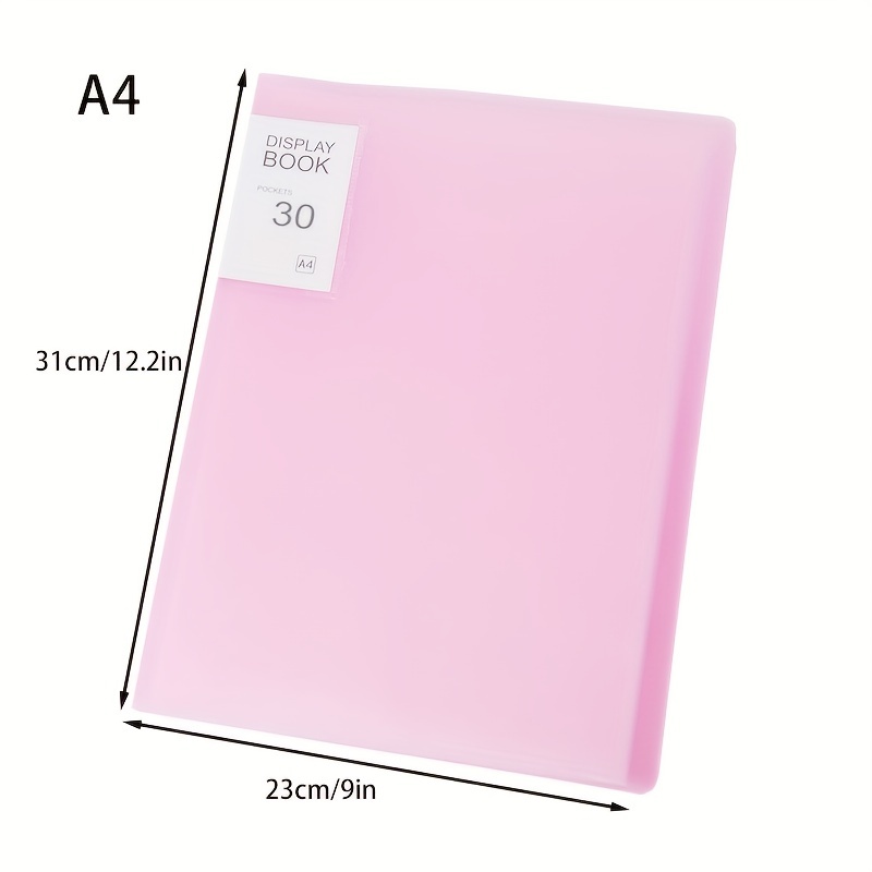 Information Folder Storage Presentation Book A3/A4 Folder Storage