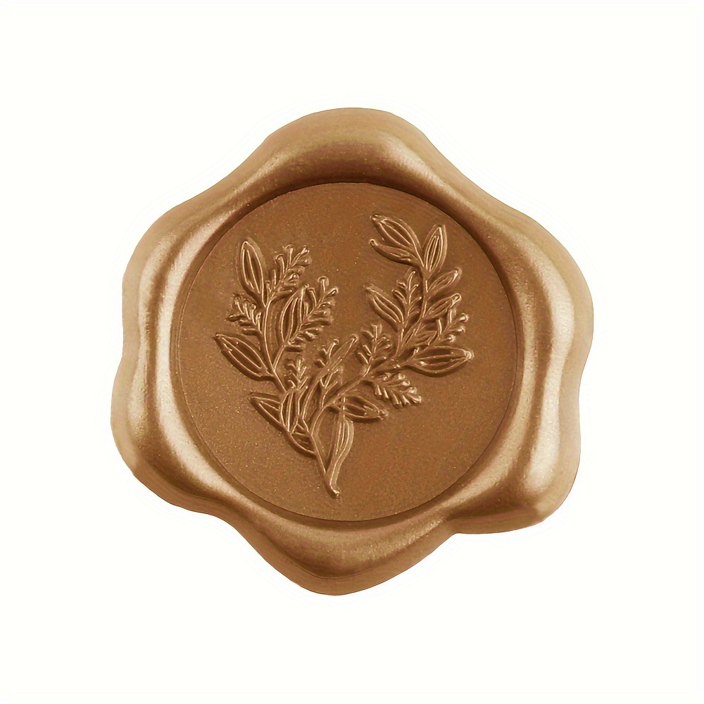 Olive Branch Love Tree Style Wax Seal Sticker Self Adhesive - Temu