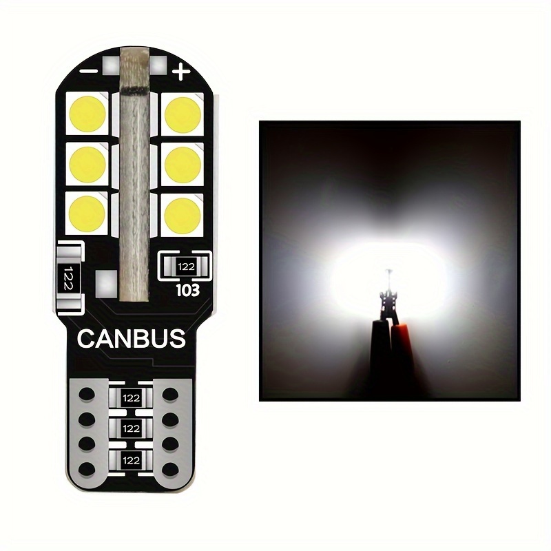 Ampoule LED W5W T10 Canbus 168 194 24 SMD Feu De Position - Temu France