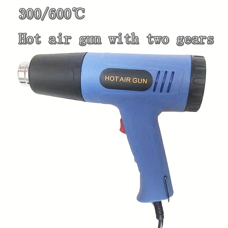 1500W 110V Heat Gun Hot Air Gun Dual-Temperature with 4 Nozzles Power Tools  Blue - www. — Wide Image Solutions