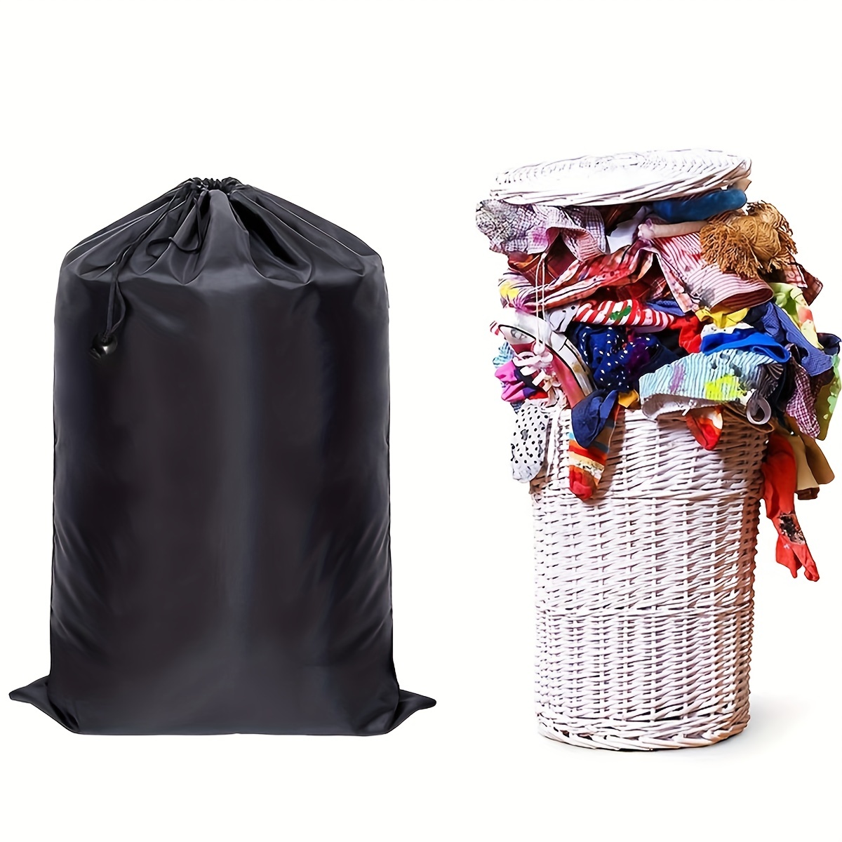 Ãzhido Backpack Laundry Bag, 115L Laundry Bag Heavy Duty Extra Large, Sturdy Laundry Backpack, Portable Laundry Bag with Straps, Durable Laundry Bag