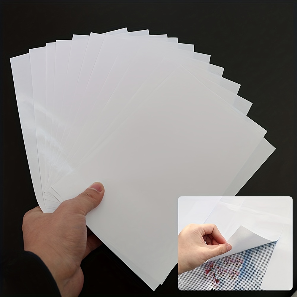 200 Sheets Double-Sided Diamond Painting Release Paper Squares — Default  Title