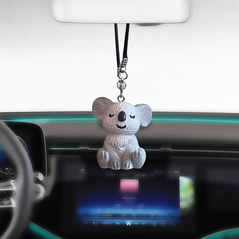 Car Pendant Cute Car Accessories Women Girl Koala Car - Temu