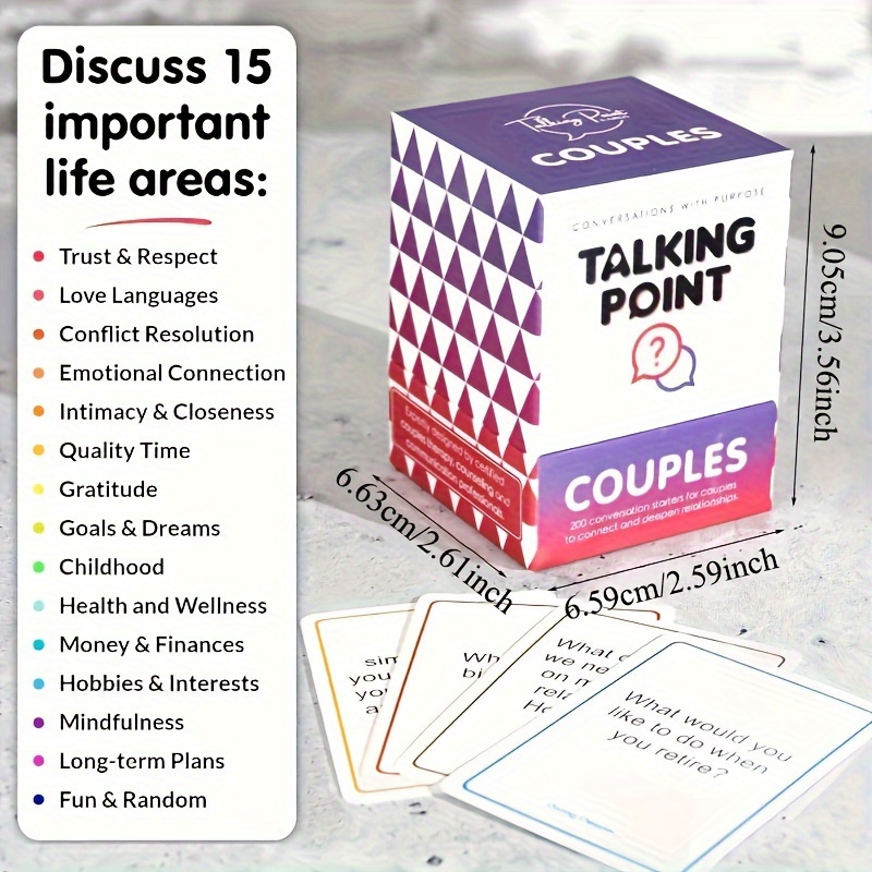 200 Conversation Cards Card Game For Adults Enjoy Better - Temu