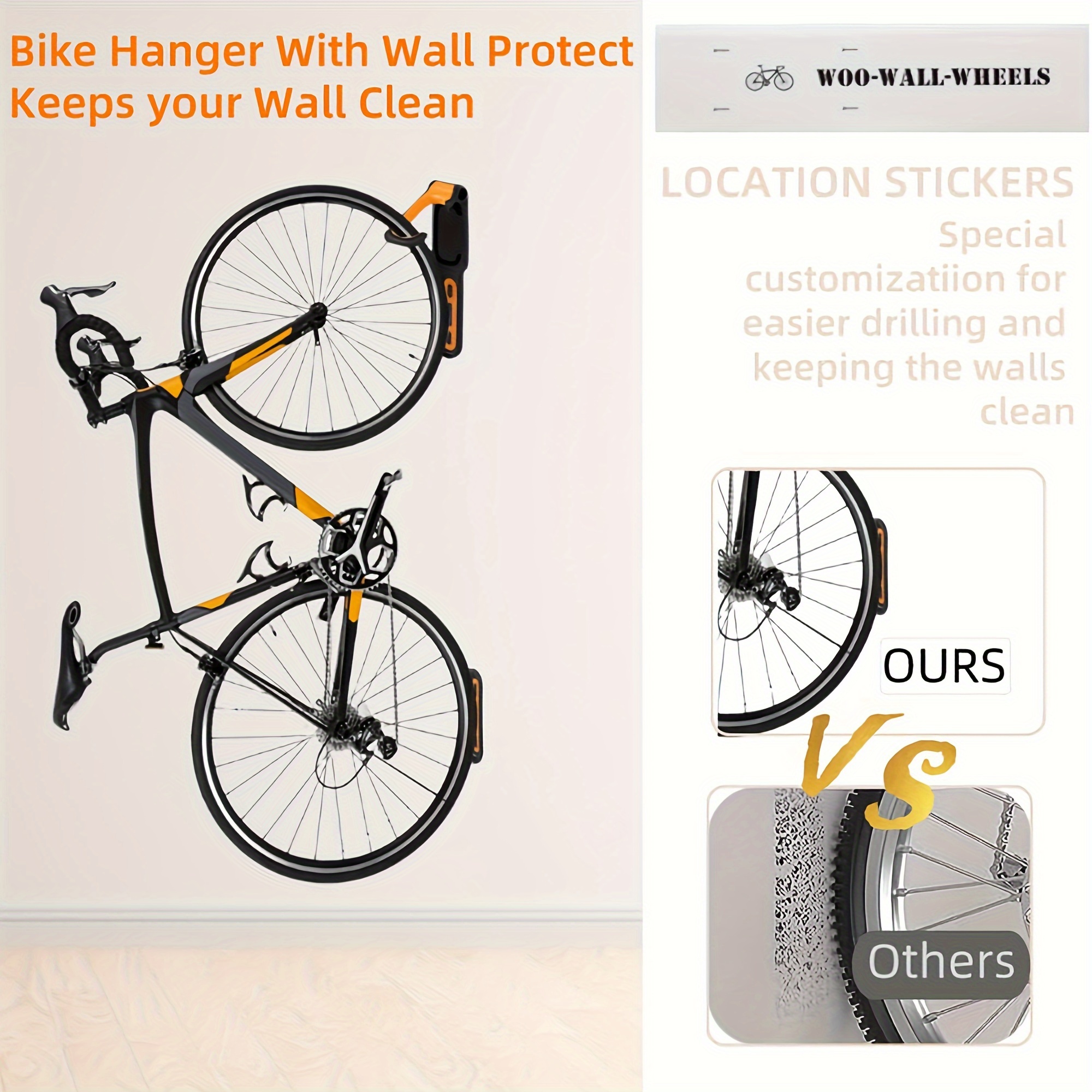 Space saving bicycle discount storage