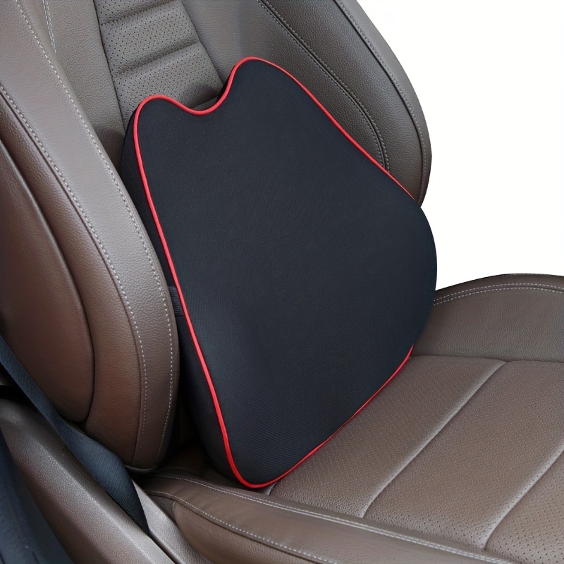 Car Lumbar Support Pillow, Memory Foam Backrest Pillow For Car Seat Cushion  Lower Back Car Support Pillow For Office Chair, Car Driving Fatigue - Temu