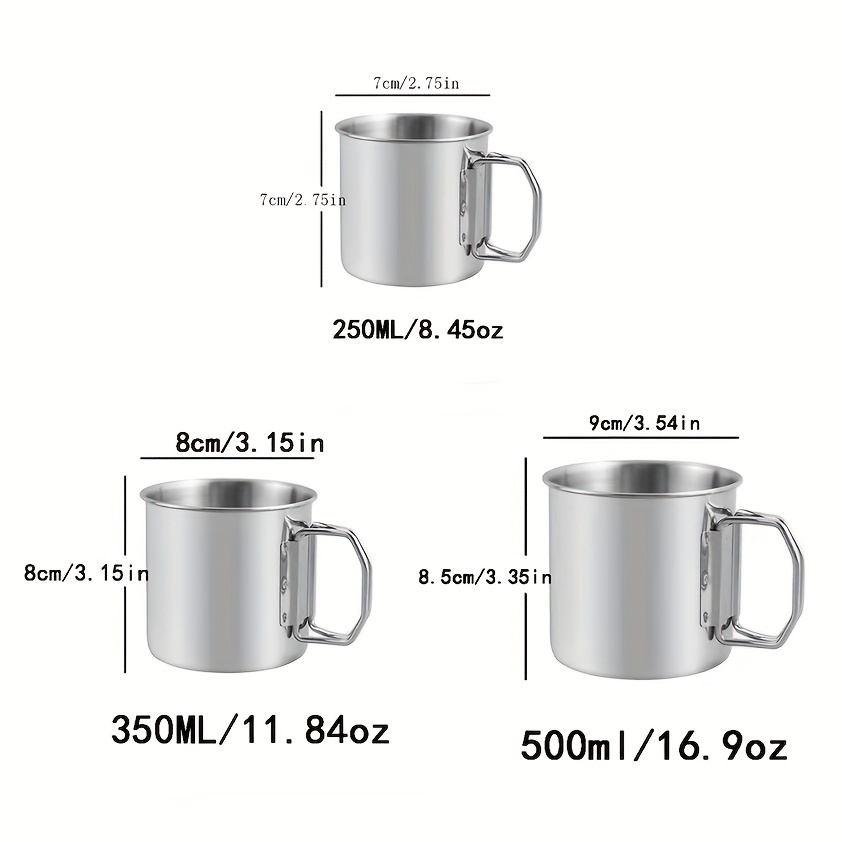 Stainless Steel Travel Mug  Metal Travel Mug - 350ml/500ml