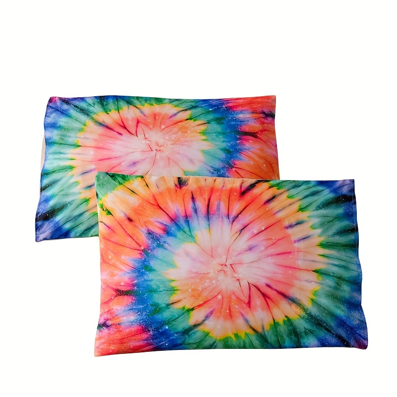 Tie dye outlet pillow case