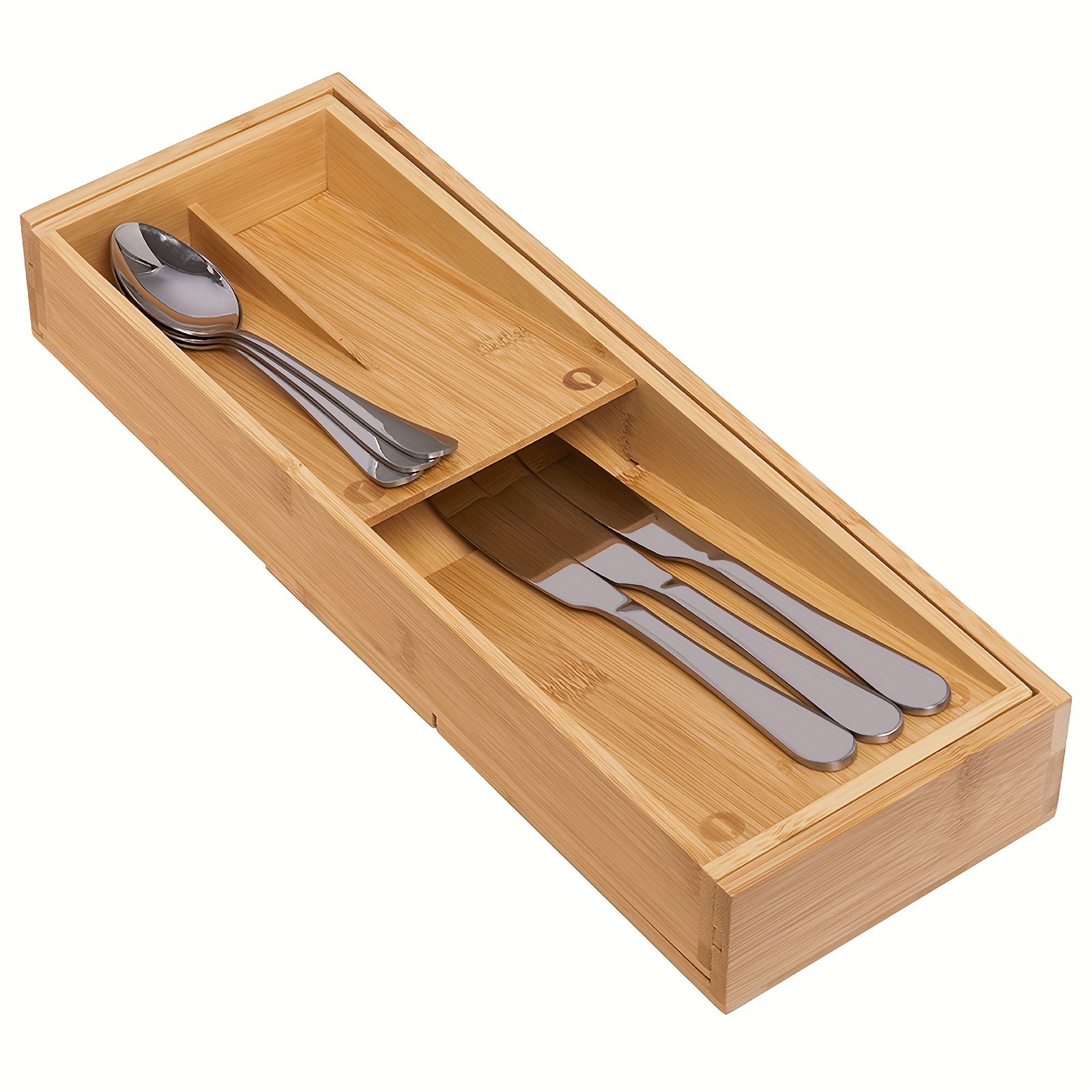 Flatware Drawer Divider Box Knife Holder Kitchen Utensil - Temu