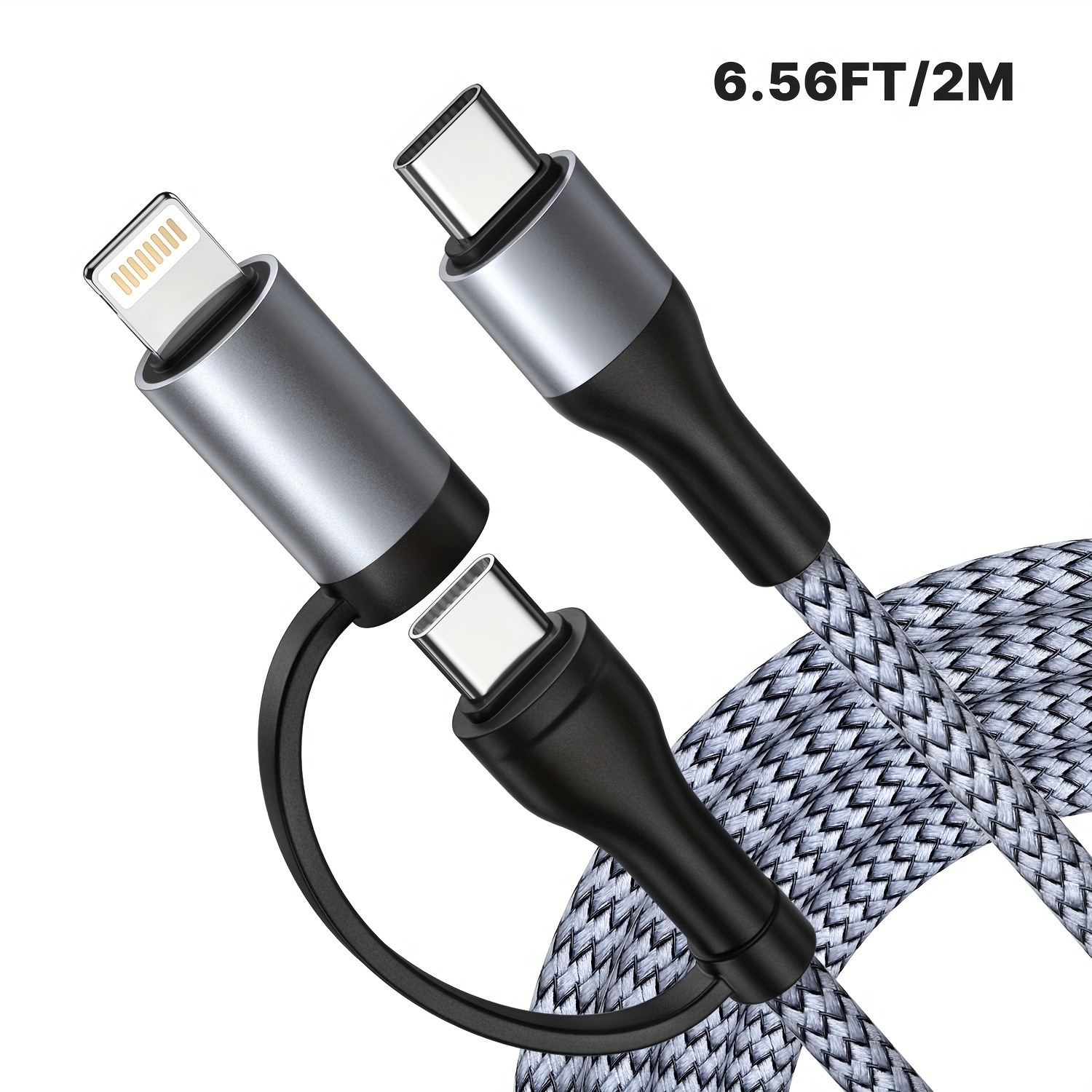 UGREEN USB C to USB C Cable Right Angle, 60W 2-Pack USB C Cable 90 Degree  for iPhone 15/15 Plus, MacBook Pro 2020, iPad Pro 2022/ Air 4/Mini 6