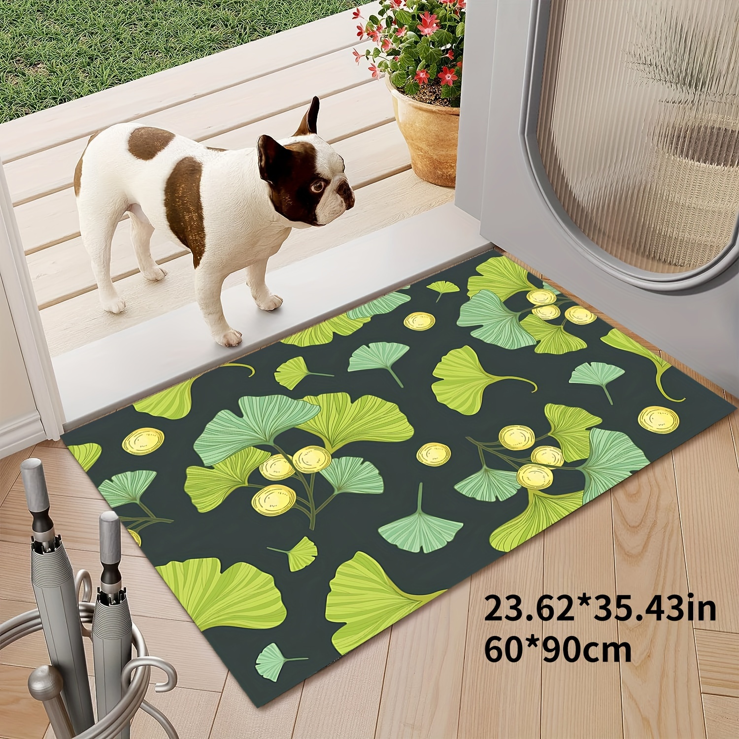 3d Plum Living Room Floor Mat, Non-slip Kitchen Mat Floor Cushion Anti  Fatigue Kitchen Floor Mat Waterproof Comfort Mat, Easy To Clean Standing Mat  - Temu