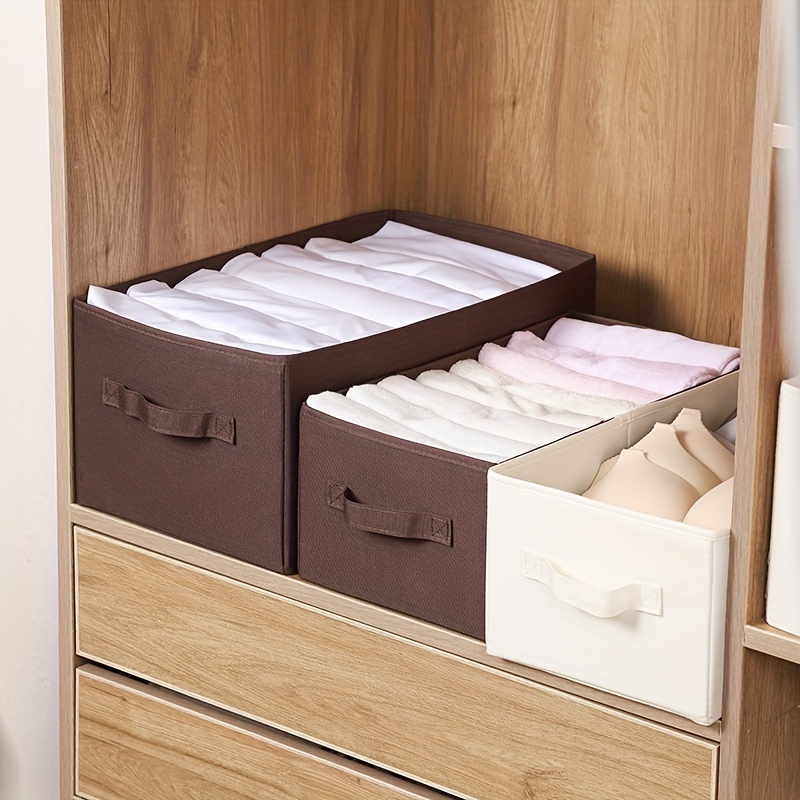 Clothes Drawer Storage Box Plastic Durable Underwear Drawer - Temu