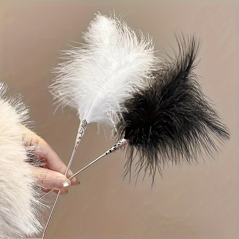 Pinza Pelo Plumas Blancas Súper Hada Joyería Cabello Fiesta - Temu Chile