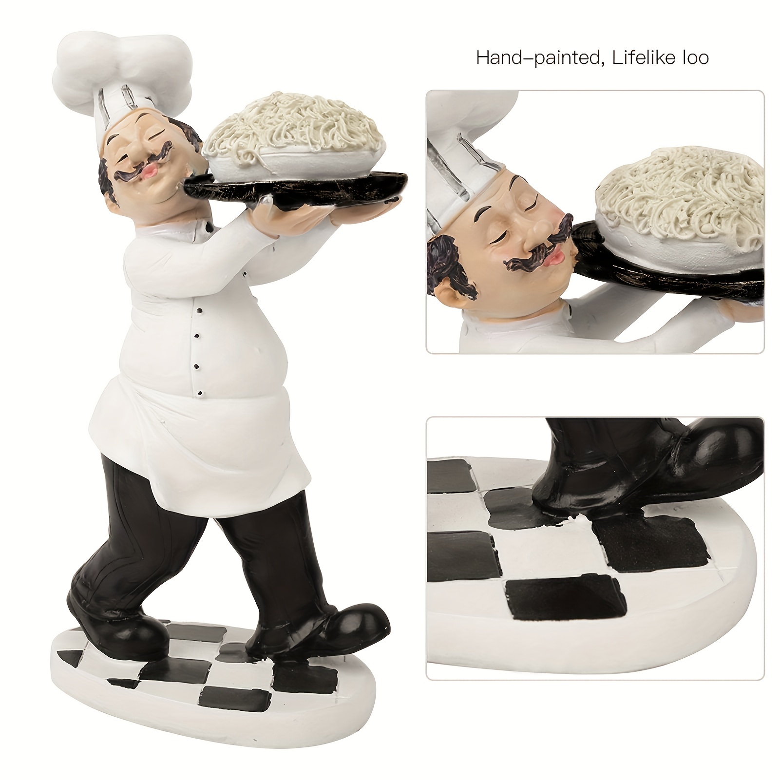  BESTOYARD 4pcs Chef Fridge Magnets Refrigerator Magnets Resin  Italian French Chef Figurine Statue Decorations Kitchen Toy for Home  Kitchen Restaurant Birthday Party Favors Gifts : Home & Kitchen