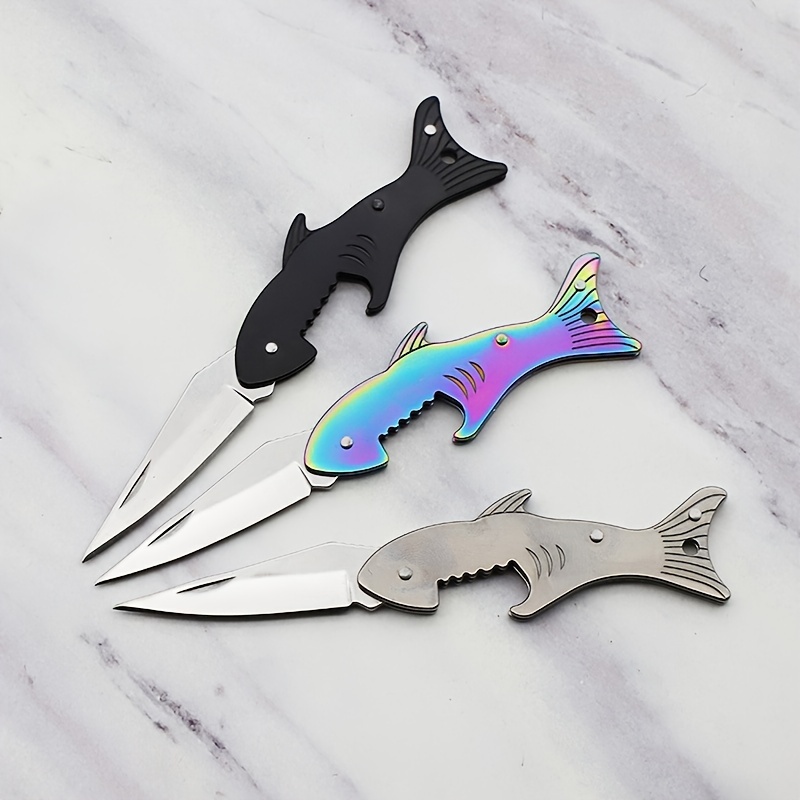 Shark shaped Mini Portable Folding Knife Perfect For Outdoor - Temu