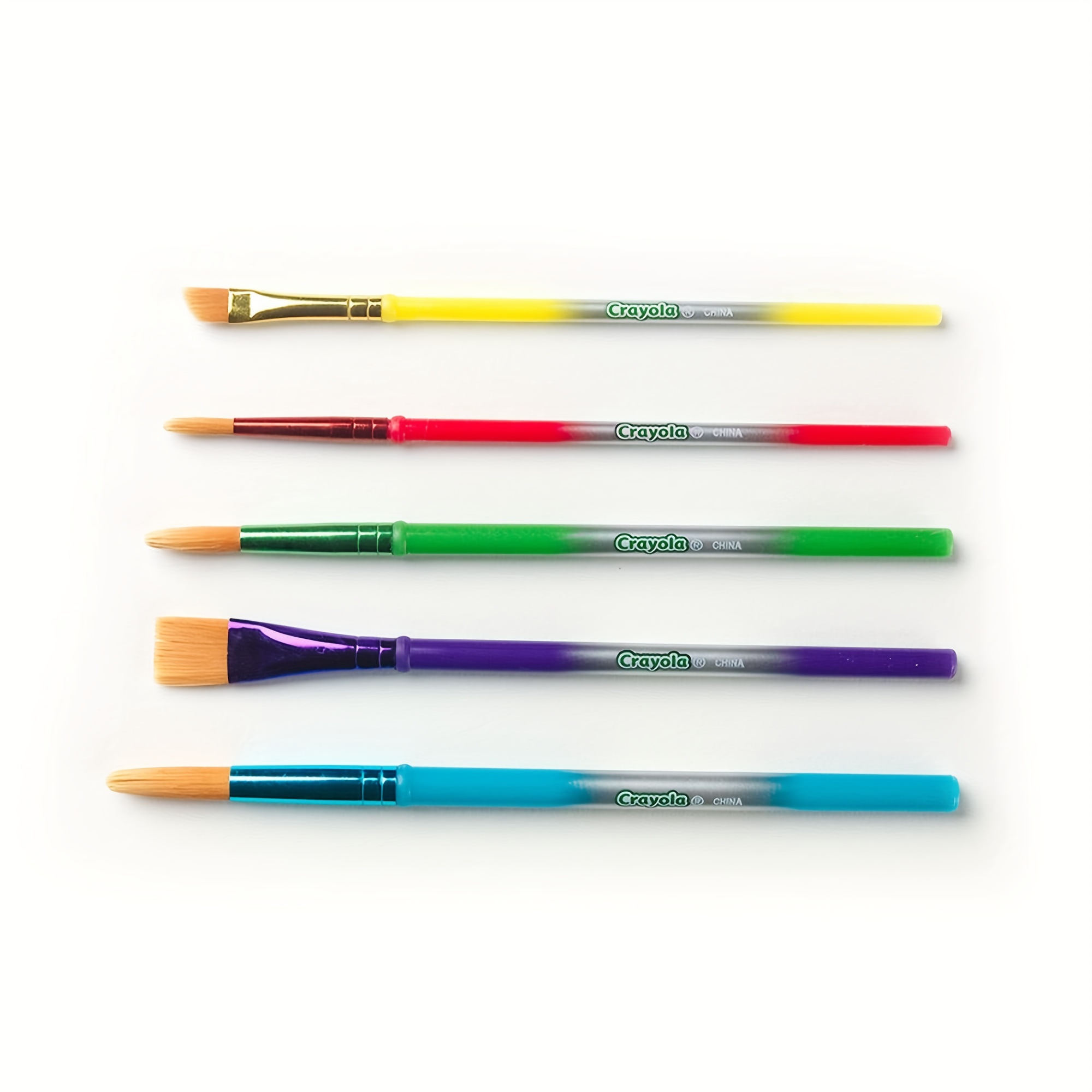 Crayola 5 Assorted Premium Paint Brushes