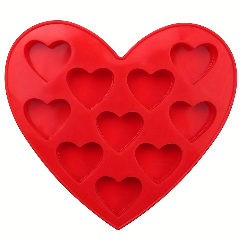 Heart Chocolate Molds Silicone Love Candy Molds 10 Different - Temu