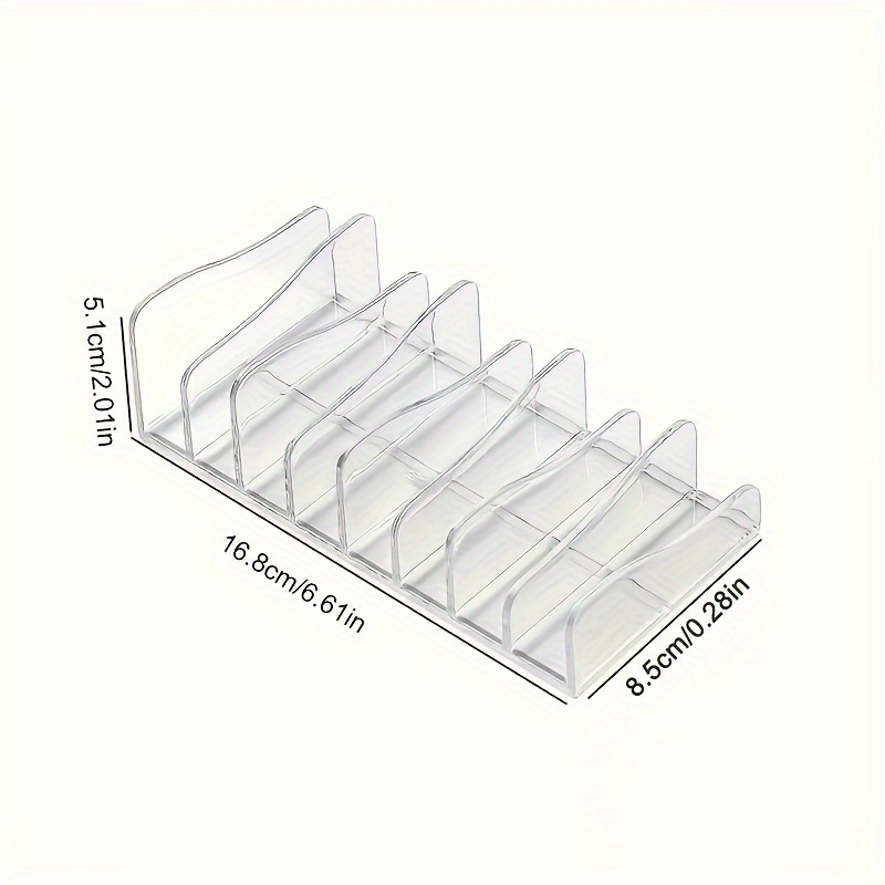 Eye Shadow Palette Storage Box Powder Partition Grid Tray - Temu