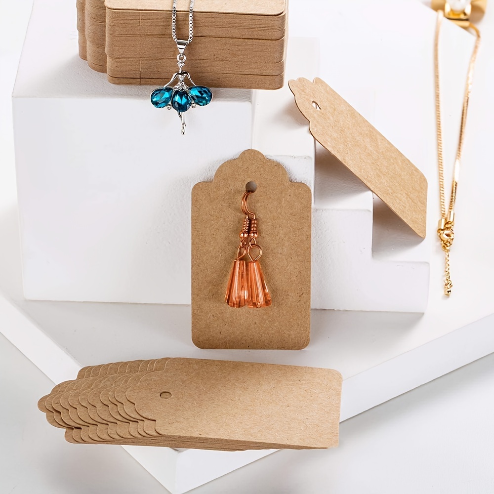 Kraft Paper Gift Tags With String Blank Gift Bags Tags Price - Temu