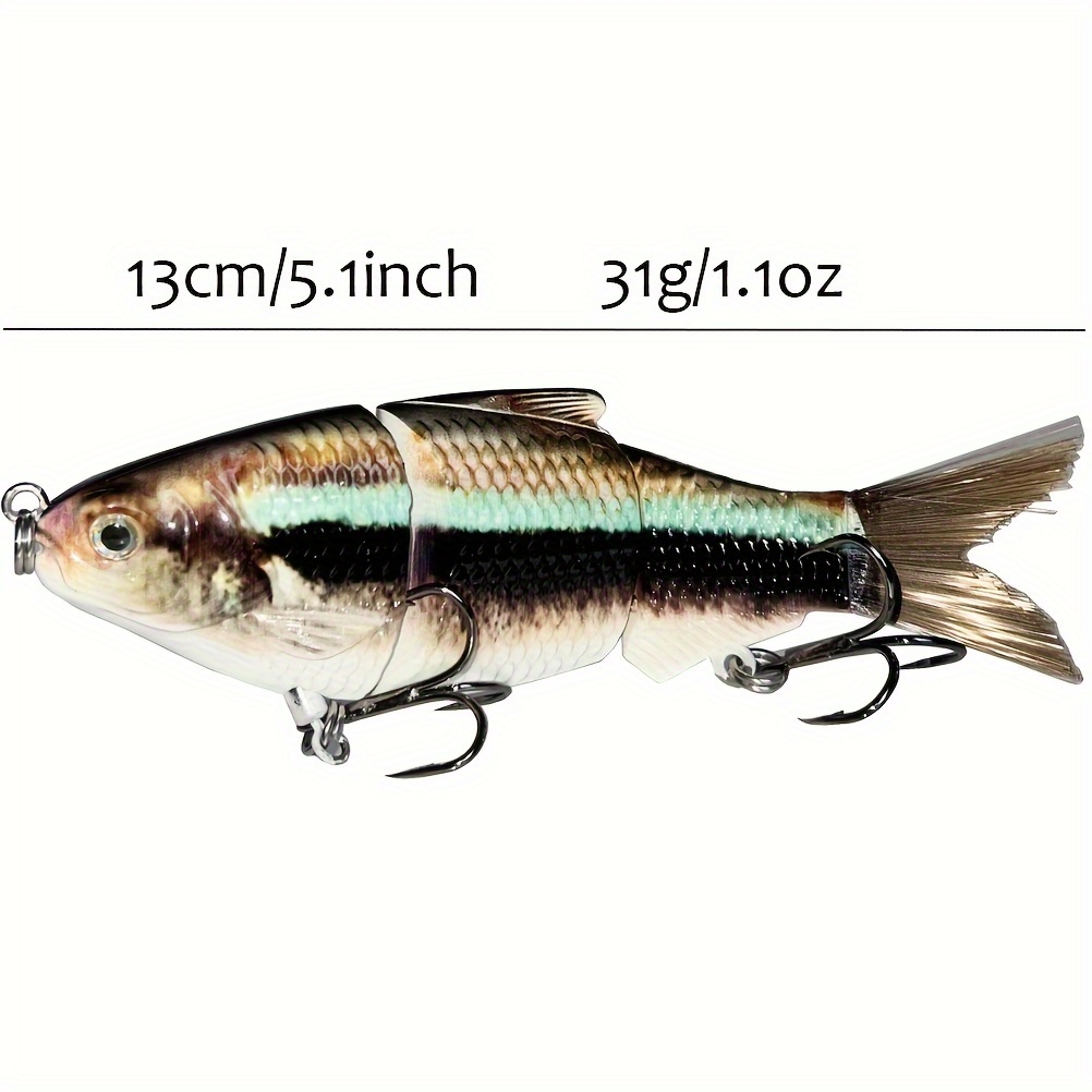 Swimbait Bass Pike Salmon Trout Muskie Lifelike Sinking - Temu