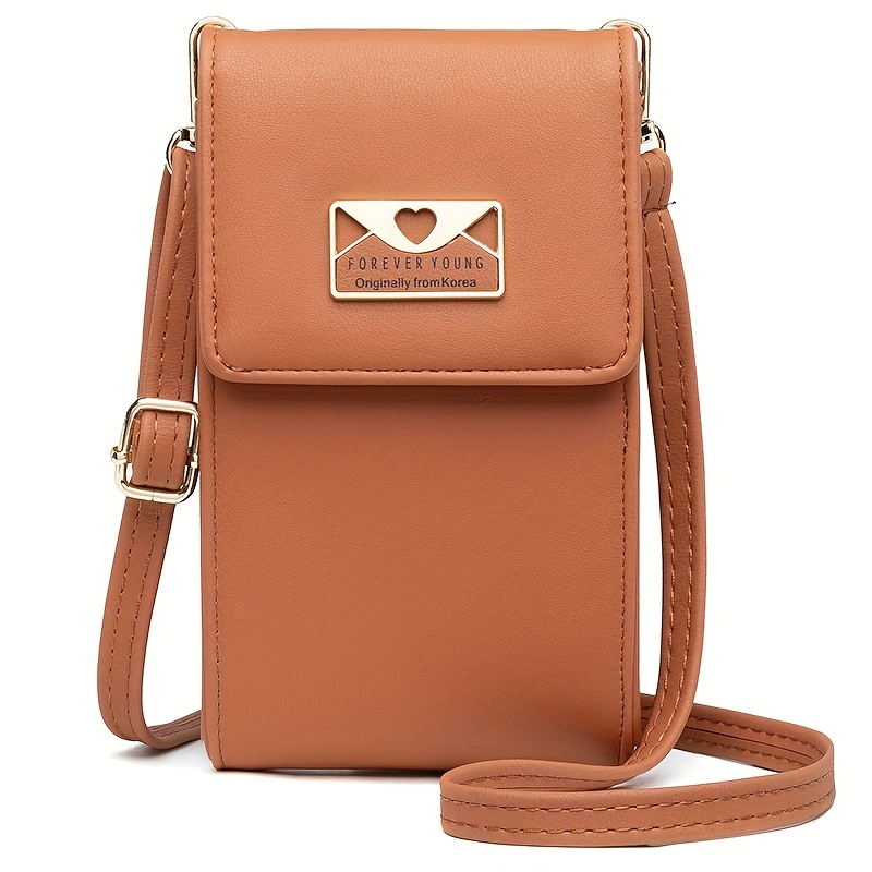 The Mandy Flap Leather Crossbody Bag