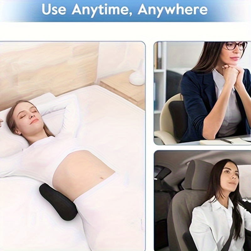 Inflatable Lumbar Support Pillow For Car Office, Lumbar Pillow