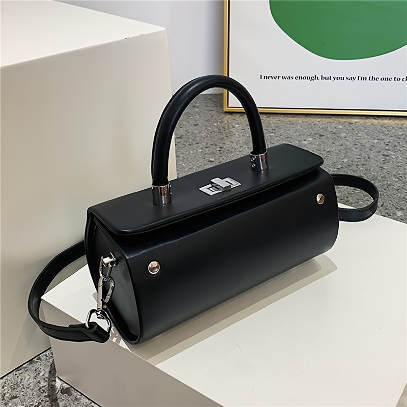 Fashion Box Handbag Women Women s Lock Crossbody Bag Niche Temu