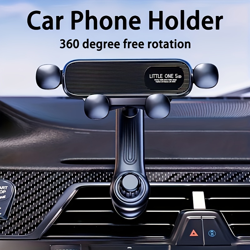 Auto-Handyhalterung Lüftungsschlitz 360-Grad-Drehhalterung GPS