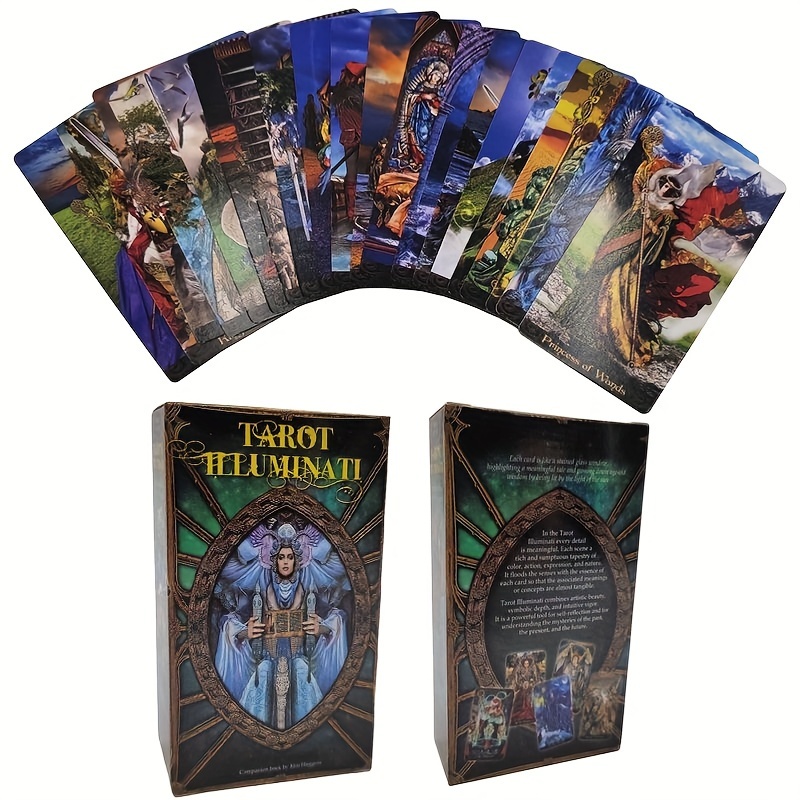 Tarot Illuminati Cards,card game,tarot deck : : Toys & Games