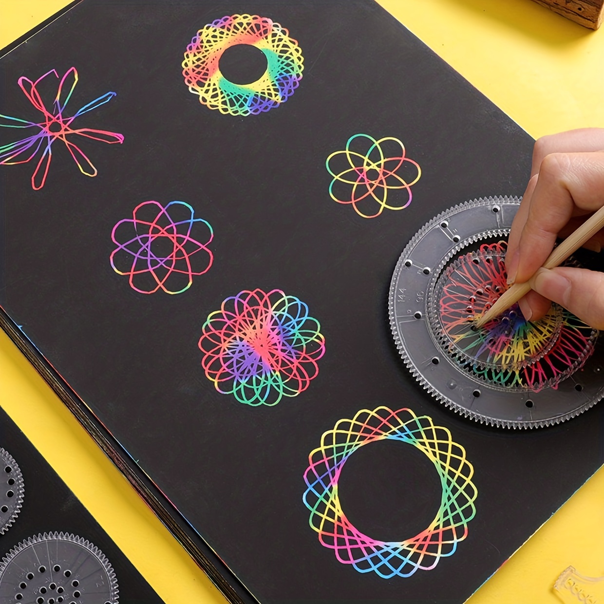 Drawing Tools And Kits Colorful Diy Scratch off Painting - Temu
