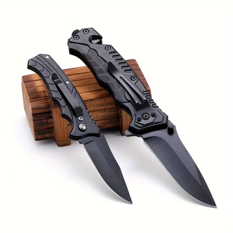 Versatile Stainless Steel Folding Knife For Outdoor Activities - Ideal For  Fishing, Camping, Hiking, And Picnics - Also Great For Kitchen Use - Temu