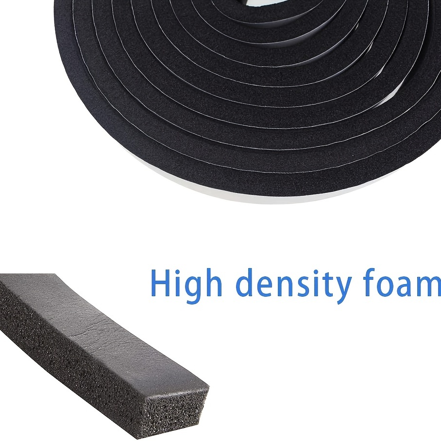 High Density Foam Weather Stripping Door Seal Strip - Temu