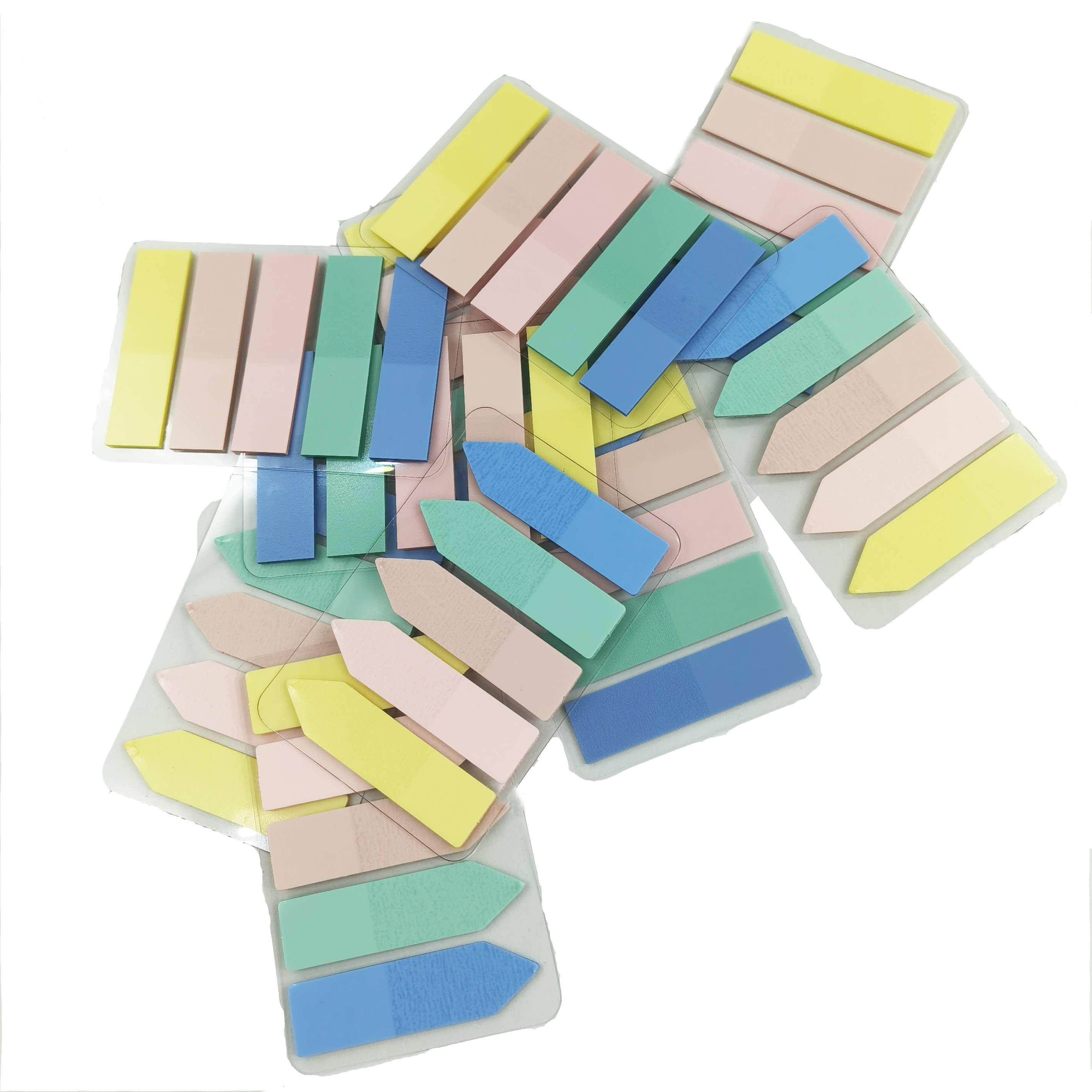 Colored Pet Arrow Flat Flag Index Tabs Pet Sticky Notes Tabs