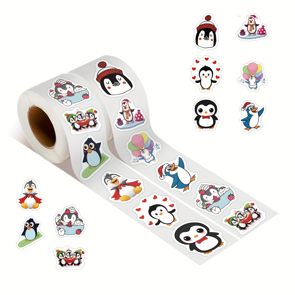 652 Pieces Korean Animal Stickers Kawaii Washi Cartoon Stickers for Teen  Birthday Party Vinyl Waterproof Stickers for Water Bottle Scrapbook Decal