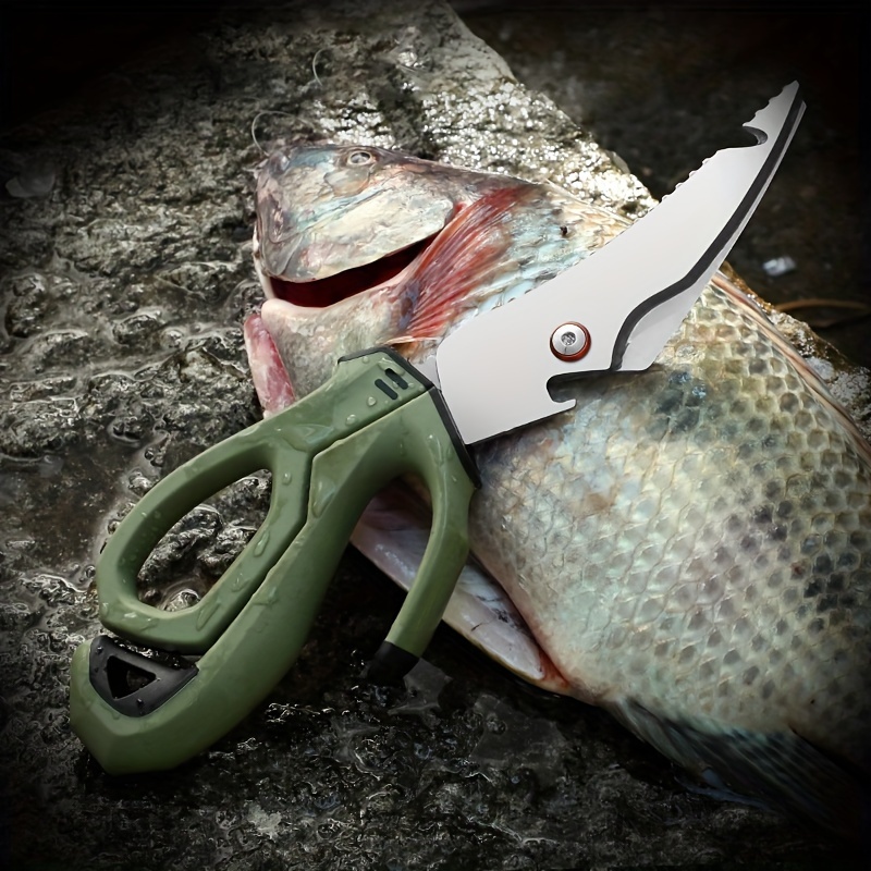 Professional Fishing Scissors: Anti slip Grip Multi purpose - Temu Canada