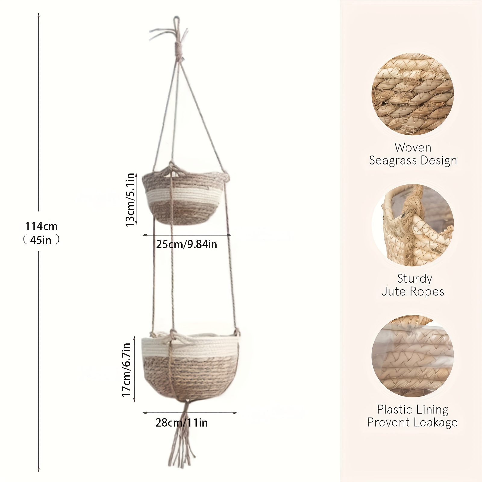 Hanging Planter Wall Hanging Flower Pot Hanging Orchid Temu