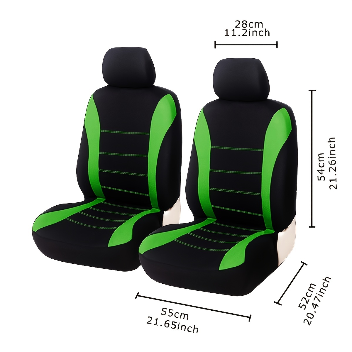 5 Seats Car Seat Covers Breathable Polyester Split - Temu