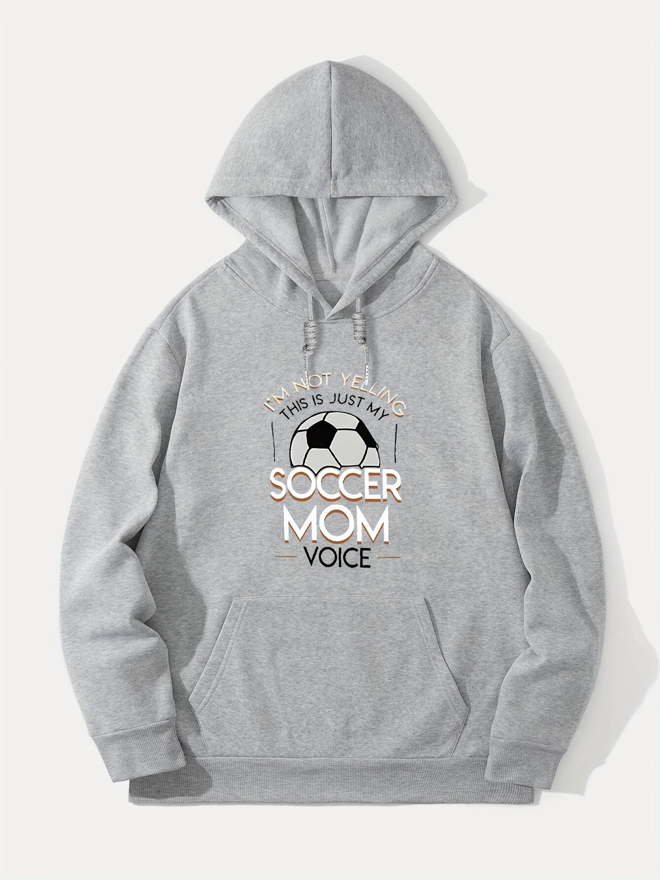 Soccer Print Hoodie Cool Hoodies Men Men s Casual Pullover Temu