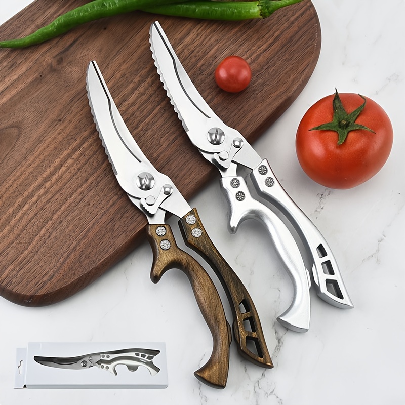 Kitchen Knife Scissors Stainless Steel Powerful Chicken Bone Duck