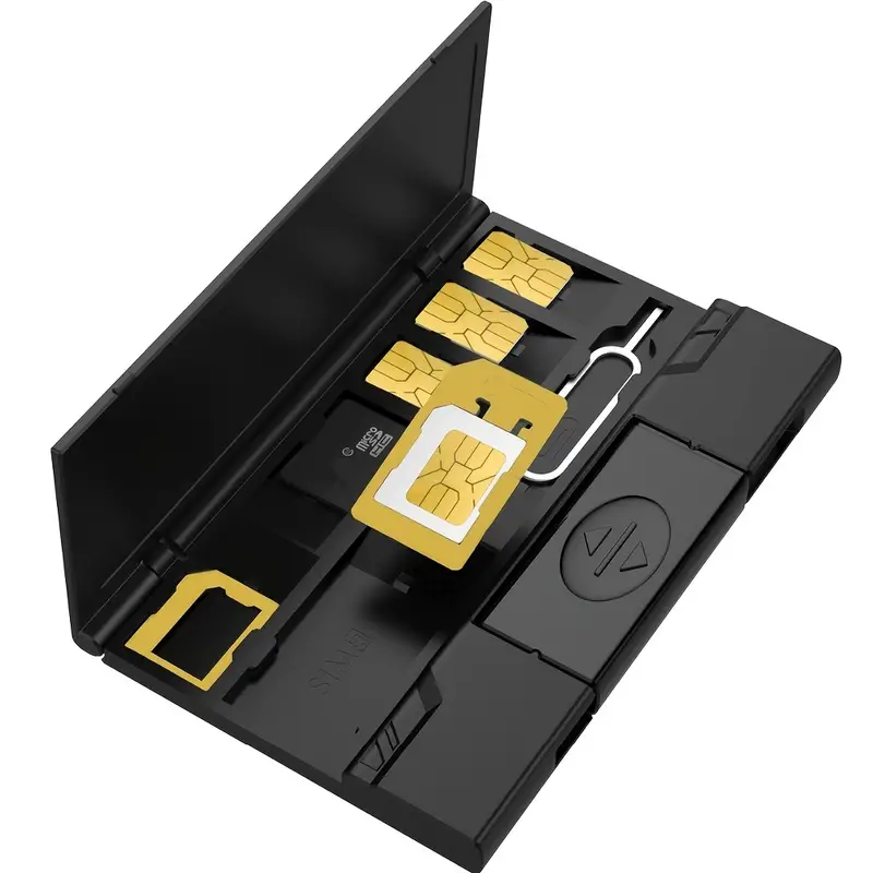 Boîte de rangement pour cartes SIM de téléphone portable - Temu Belgium
