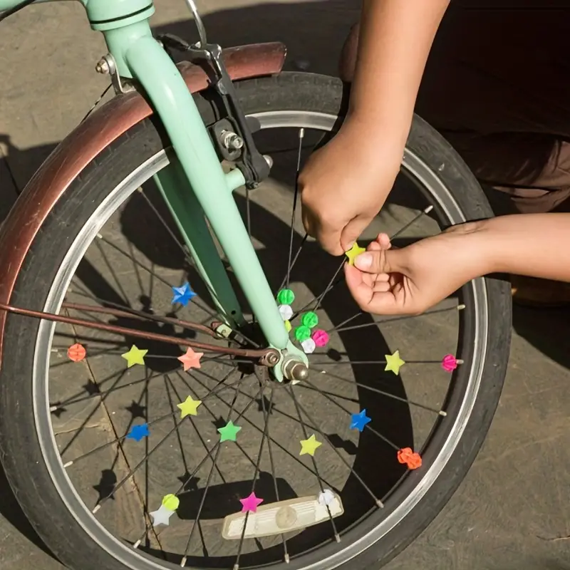 30 perles pour rayons de roue de vélo