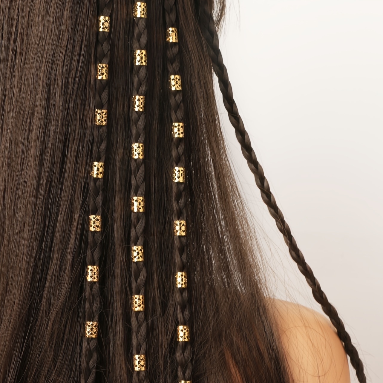 Gold rings 2025 for braids