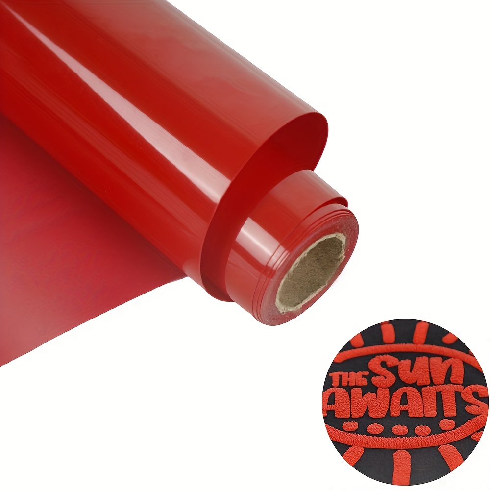 guangyintong glitter Red Heat Transfer Vinyl Roll for T-Shirts HTV