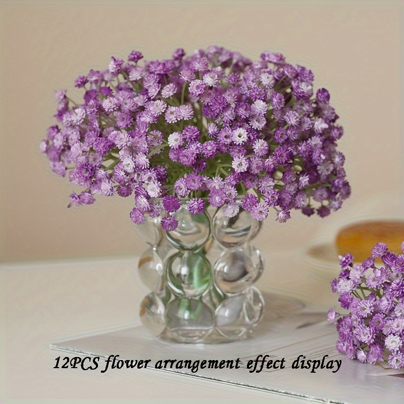 Babys Breath Artificial Flowers Fake Flowers With Long Stems - Temu