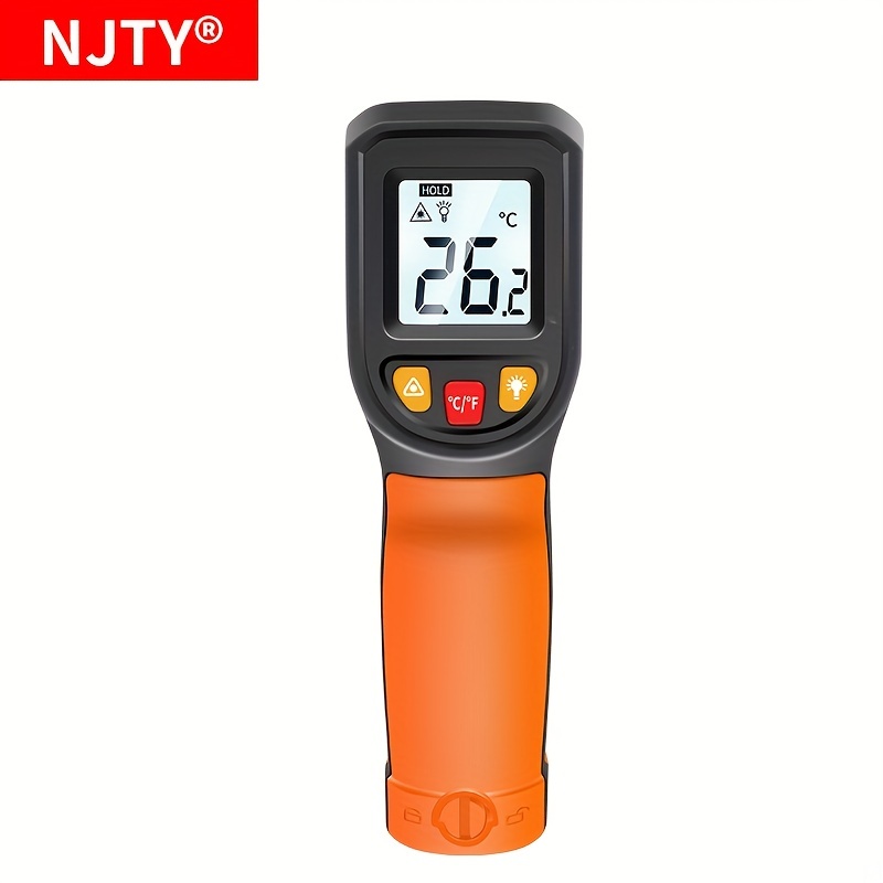Njty T600a Digital Infrared Thermometer 50~600c Laser - Temu